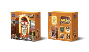 Original Joyside Series Building Set: Retro Jukebox, 32 cm