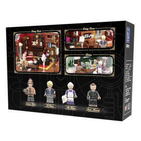 Set de construction Sherlock Holmes, Sherlock Holmes 221B Baker St, 9 cm