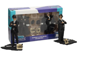 Blues Brothers – Movie Icons Statuen Doppelpack Jake & Elwood (18 cm)