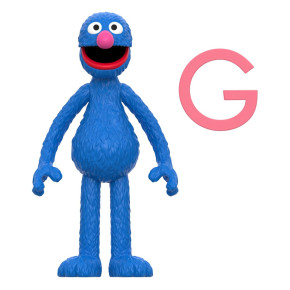 Sesamstraße ReAction Actionfigur Wave 05 Grover 10 cm