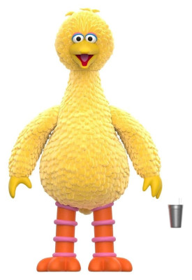 Sesamstraße ReAction Actionfigur Big Bird (Flocked)